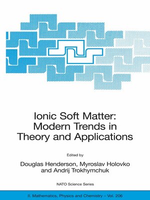 cover image of Ionic Soft Matter